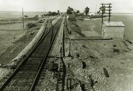 TÍTULO DEL ÁLBUM : Parte semestral de obras / Red Nacional de los Ferrocarriles Españoles. Vía y ...