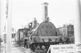 Composición del tren del Centenario de la línea de Barcelona a Mataró 1848 - 1948