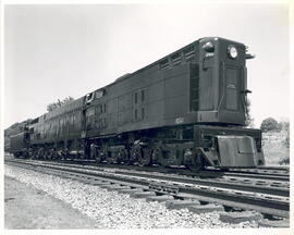 Locomotora de vapor 2300 de la compañía Norfolk and Western, diseñada y fabricada por la propia c...