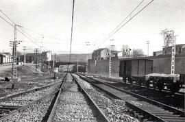 Salida de estación Granollers de la línea de Barcelona a la Frontera, también llamada Barcelona a...