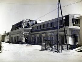 Estación de Ávila.Obras del nuevo edificio de viajeros