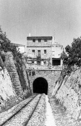 Túnel nº 2 en Altea de la línea del ferrocarril de Alicante a Denia.