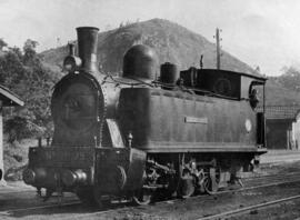 Locomotora de vapor 020 "Ernesto Gilhoa" nº 23 construida por la MTM en 1897 para el Fe...