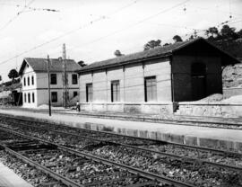 Estación de Robledo de Chavela de la línea de Madrid a Irún