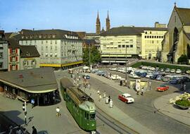 Barfüsserplatz en Basilea.