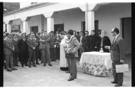 Inauguración del tramo Vivero - Vegadeo de la línea de Ferrol a Gijón el 21 junio 1968