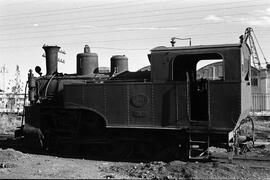 Locomotora de la Compañía de los ferrocarriles suburbanos de Málaga