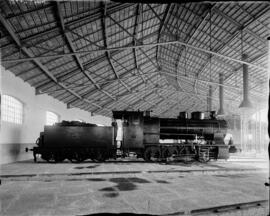 Locomotora vapor 751 de MZA (serie MZA 751 a 770), posterior RENFE 040 - 2408, (serie RENFE 040-2...