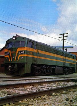 Locomotora de línea serie 321 - 006 - 9 (ex 2106)