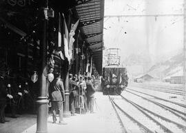 Lado francés de la estación de Canfranc