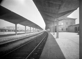 Estación de Orense Empalme de las líneas de Zamora a La Coruña y de Monforte a La Coruña