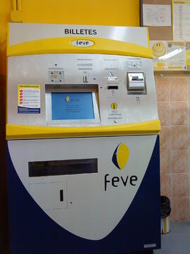 Estación de Boñar de FEVE