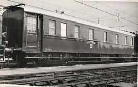 Vista del coche de correos DGDC 1003 de RENFE (antiguo JC-3)