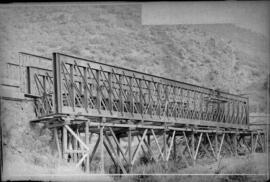 Puente del río Tamujar (Despeñaperros). Situado en el km 269,730 de la línea Alcázar-Manzanares-C...