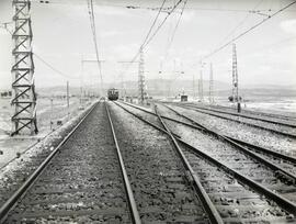 Estación de Las Matas de la línea de Madrid a Irún, también conocida como Madrid a Hendaya