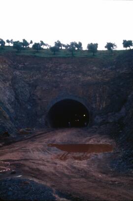 Construcción del túnel de Brazatortas