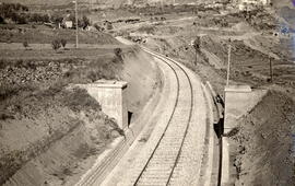 El ferrocarril por Talarn, en el km 78 de la línea de Lérida a Pobla de Segur