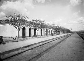 Estación de Jabalquinto de la línea de Manzanares a Córdoba y de la sección de Baeza a Sevilla de...