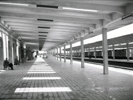 Estación de Monforte de Lemos de la línea de Palencia a La Coruña