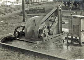 Motor de la placa giratoria de la estación de Burgos