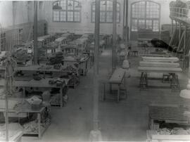 Talleres de la estación Madrid - Atocha de la línea de Madrid a Alicante