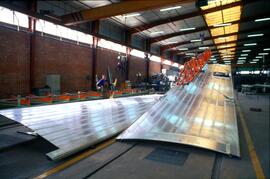 Perfiles de aluminio para techos de trenes Talgo