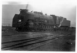 Locomotora de vapor de la serie 241 - 2001 a 2095 de RENFE (Ex MZA serie 1701 a 1795), fabricada ...