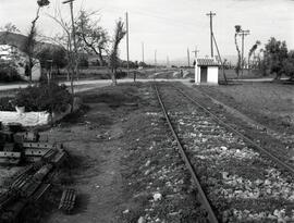 Puntos kilométricos de la línea de vía única. Línea de Bobadilla a Granada