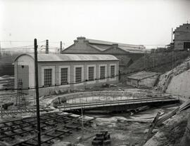 Estación de Madrid - Príncipe Pío. Obras de remodelación del depósito.