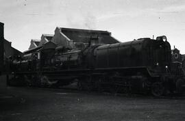 Locomotora de vapor Garratt 282 F - 0421 "Garrafeta" (serie RENFE 282 F-0421 a 0430), f...