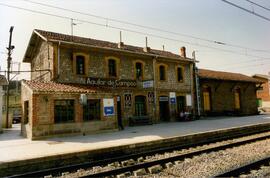 Estación de Aguilar de Campoo de la línea de Alar a Santander