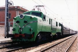 Locomotora eléctrica 7766 de la serie 7700 (Renfe 277)