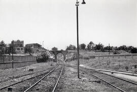 Salida estación de Morell de la línea de Madrid-Atocha a Barcelona-Término (vía Caspe)