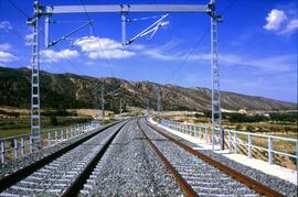 Viaducto de Fuente la Higuera, en las obras del Corredor Mediterráneo