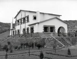 Viviendas de personal de la subestación de Veriña (Gijón , Asturias), en la línea de León a Gijón