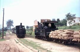 Locomotora de vapor nº 6 del Ferrocarril San Feliu de Guixol a Gerona (SFG), con rodaje 031 T y f...