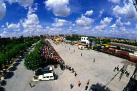 Simulacro de accidente ferroviario