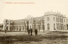 Estación de Palencia del Ferrocarril del Norte en Palencia