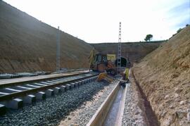 Túnel en construcción en Fuente la Higuera