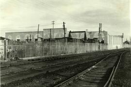 Talleres de material móvil de la estación de Valencia-Alameda. Línea de Calatayud a Valencia