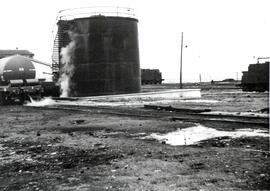 Depósito de fuel oil de la estación de Salamanca