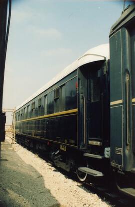 Coche - restaurante 3565, restaurado en Zaragoza en 1992