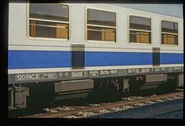 Coche de viajeros de 2ª clase Bc11x-11611 de la serie Bc 11x 11601 a 11751 con literas de RENFE (...