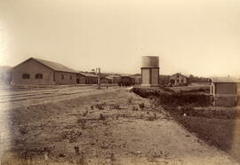 Vista general de la estación de Flassá