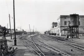 Estación de Granollers-Centro de la línea de Barcelona a la Frontera, también llamada Barcelona a...