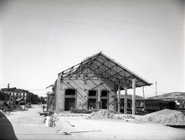 Estación de Monforte. Muelle de mercancías