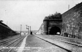 Túnel Olive Mount, cerca de Liverpool.