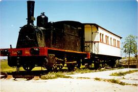 Locomotora de vapor 020 - 0235 de RENFE (ex MZA 605, serie 601 a 610) (serie RENFE 020-0231 a 024...