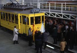 Presentación a los medios y primeras pruebas del nuevo tranvía de La Coruña, nueva línea turístic...