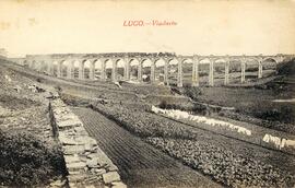 Viaducto de la Chanca en la línea de Palencia a La Coruña